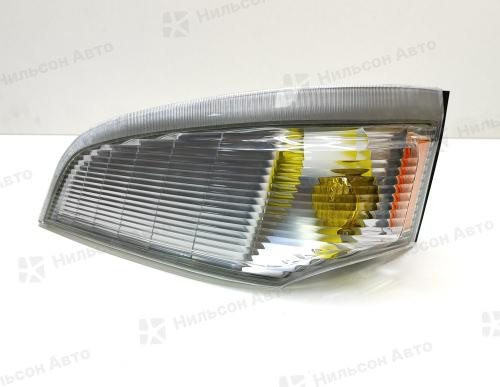 Поворот передний, MITSUBISHI CANTER, FE85, c 2003, левый, (белый/над фарой), Nilson Auto Parts