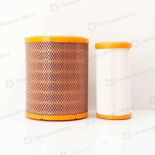 Фильтр воздушный A-579, оригинал русские Исузу / JAC N75/80/90/120/КАМАЗ КОМПАС-9/12 (комплект из 2 фильтров)