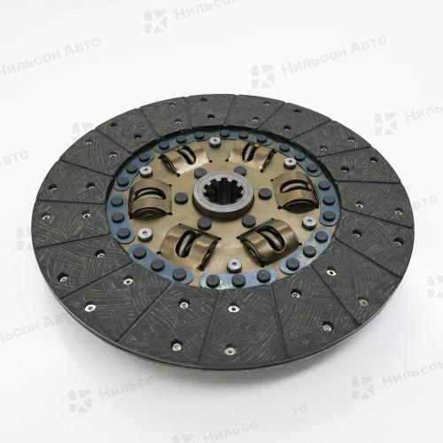 Диск сцепления, 350*220*10*38.1, вид 2, (высота шлицевой 48 мм), ZEVS 