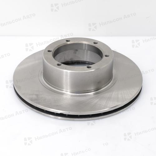 Диск тормозной ГАЗЕЛЬ БИЗНЕС/ГАЗ-3302, крепится 6 болтов, диаметр 104 мм, G-PART (передний)