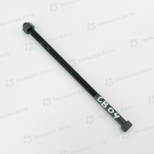 Центральный болт рессоры диаметр 12, длина 250, головка 18*10, ZEVS