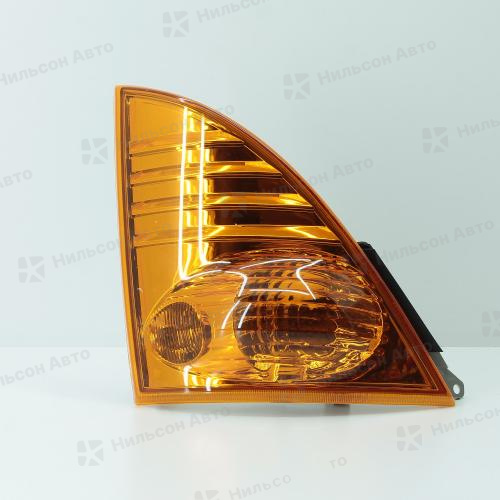 Поворот передний, HINO RANGER, с 2003, 4-20 тонн, правый, (оранжевый/хрусталь), ZEVS