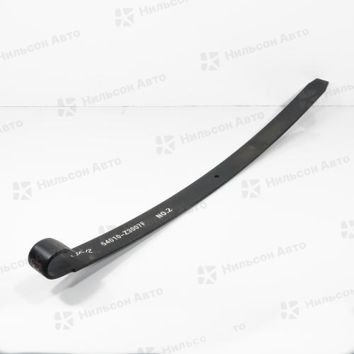 Лист подкоренной передний NISSAN TRUCK 10 тонн, 1580*90*12, ц.о. 14,5 мм, ZEVS