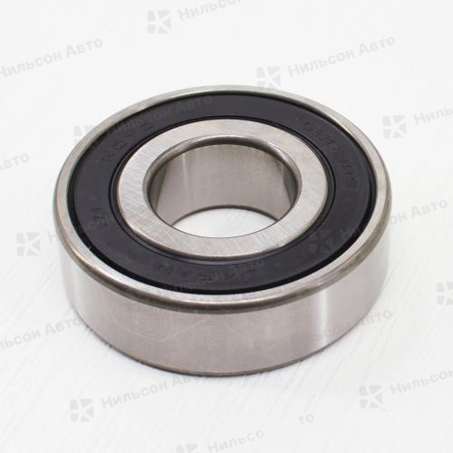 Подшипник маховика/ролика 6203, вид 1, KOYO (закрытый, пластиковая крышка, 17*40*12)