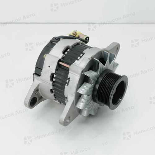 Генератор 24V TOYOTA DYNA J05C, без вакуумника, шкив ручейковый, фишка круглая 3 контакта выносная, 85 Amp, KRAUF