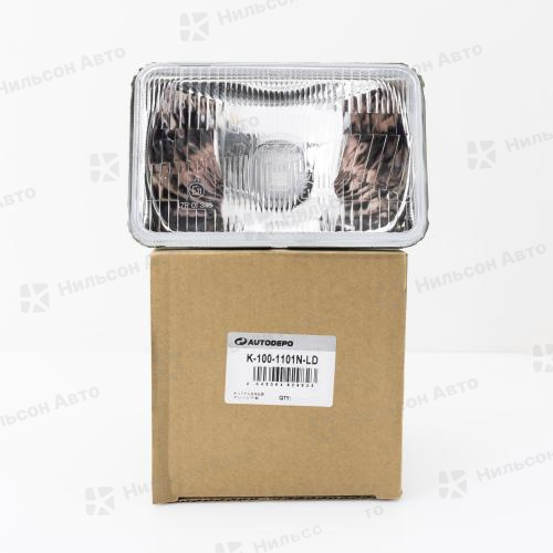 Лампа-фара со съемной лампочкой H4, AUTODEPO (5 дюймов)