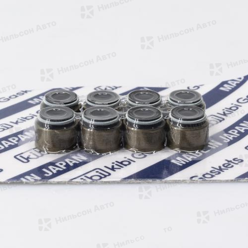 Маслосъемные колпачки MMC CANTER 4D33, 4D35, вид 2, KIBI (комплект 8 шт)