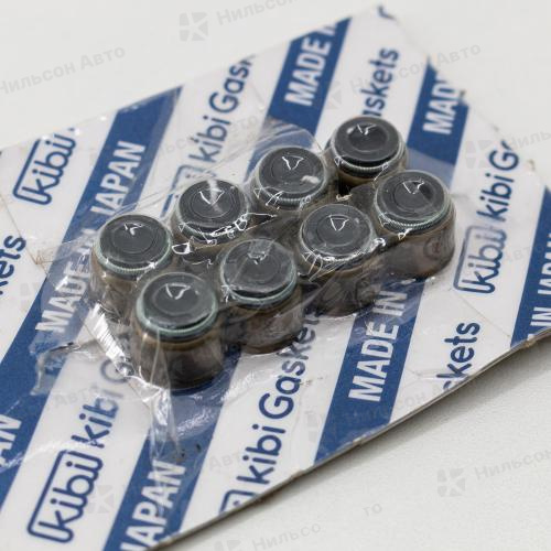 Маслосъемные колпачки TOYOTA DYNA/HINO RANGER S05D, S05C, J05C, J08C, KIBI (комплект 8 шт)