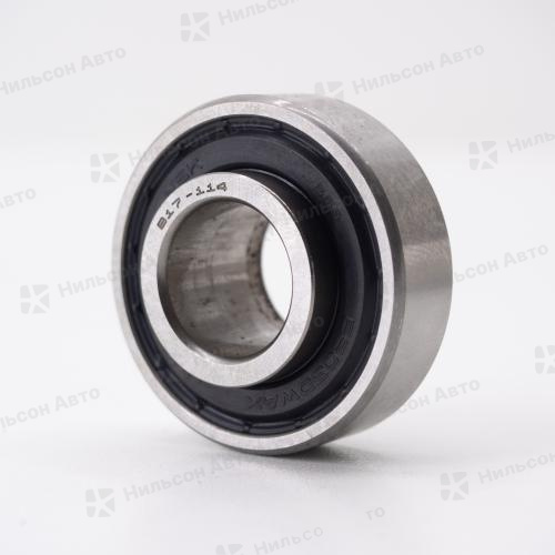 Подшипник маховика/ролика 6203, вид 2, NSK (закрытый, пластиковая крышка, широкий,17*40*12*20)