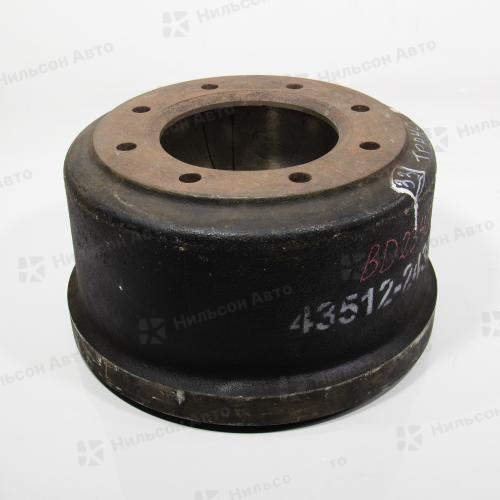 Барабан тормозной задний HINO PROFIA, R19-22.5 на 8 шпилек, ZEVS