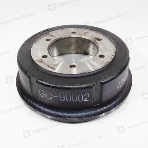 Барабан тормозной передний TOYOTA DYNA, TOYOACE, XZU401-XZU430, BU420, R16-17,5 на 6 шпилек, G-BRAKE