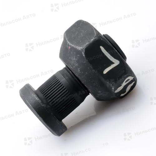 Шпилька передняя в сборе ISUZU/HINO 300/TOYOTA DYNA XZU, левая, ZEVS (гайка 41*21 дисковые тормоза подх TOYOTA задние)