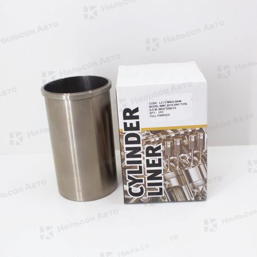 Гильзы поршневые MMC FUSO 6D15, хонингованные, вид 1, ZEVS (1 штука) (с буртиком)