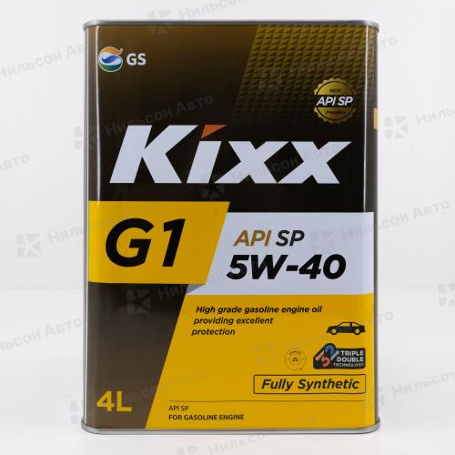 Масло моторное  5W-40 KIXX G1 SP синтетическое 4 л. SP/GF6