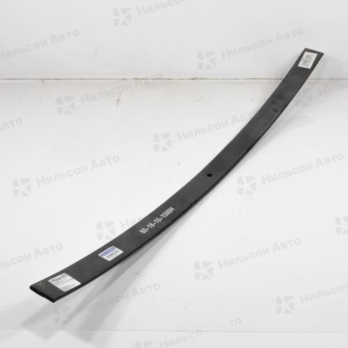 Лист рессорный (заготовка) 80*18*10*1500, центральное отверстие 17, SKV