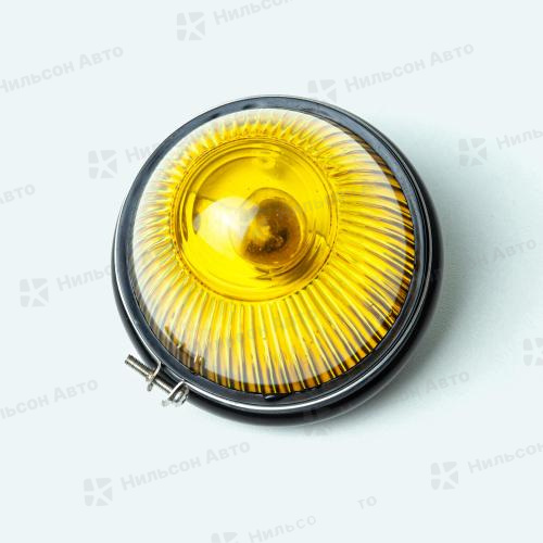 Габарит, на будку, (круглый/желтый/стеклянный), ZEVS