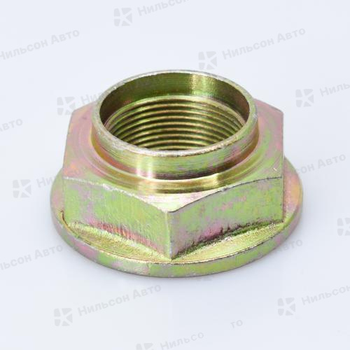 Гайка хвостовика редуктора заднего моста ISUZU ELF, вид 1, ZEVS (M30*1.5, H30)  28*45