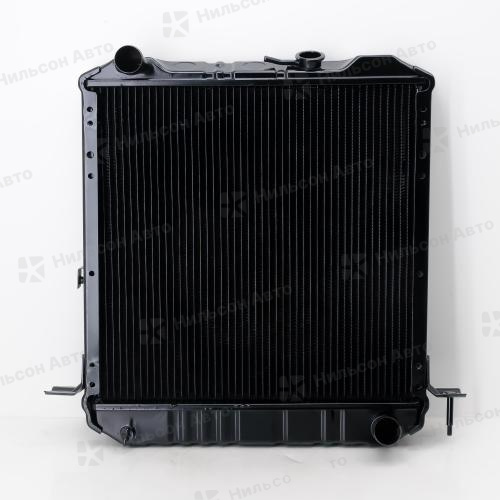 Радиатор двигателя ISUZU ELF 4JG2, медный с заливной, в460*ш466 (без бачков), AD RADIATORS