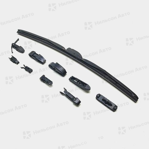 Щетка стеклоочистителя гибридная, 55 см, (10 адаптеров), Multi Hybrid Line, AVS