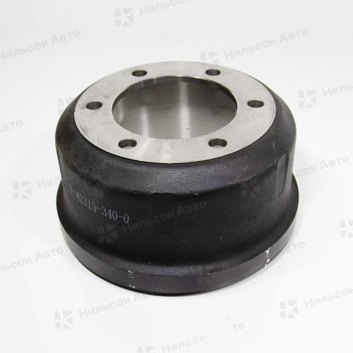 Барабан тормозной задний ISUZU FORWARD, R16 на 6 шпилек, GTP (320dвнутр*155ширколодки*222центршпилек*172посадступица*190hобщая)