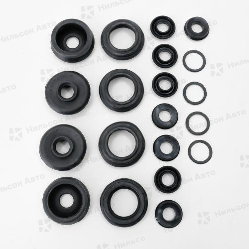 Ремкомплект рабочих тормозных цилиндров TOYOTA DYNA, вид32, SEIKEN (8*SC41483R+4*SC40714+4*SC40274+4*SC40918) зад на всю ось