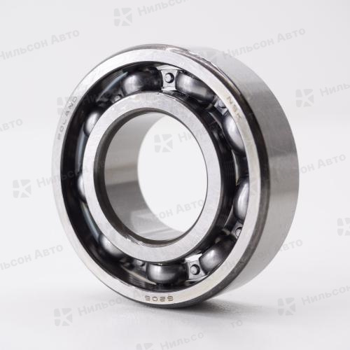 Подшипник маховика/ролика 6205, NSK (открытый, без проточки 25*52*15)