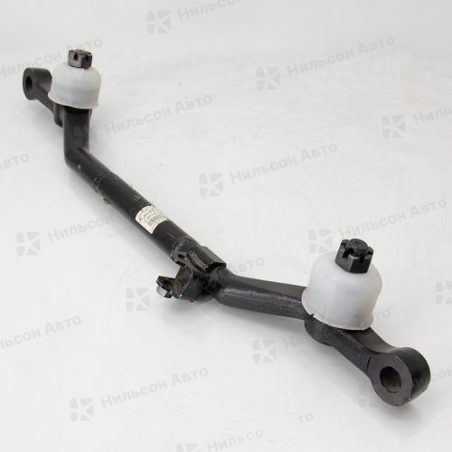 Тяга поперечная ISUZU ELF 4HF1, 4JG2, 4WD, вид 2, ZEVS (длина 450, диаметр пальца 21)