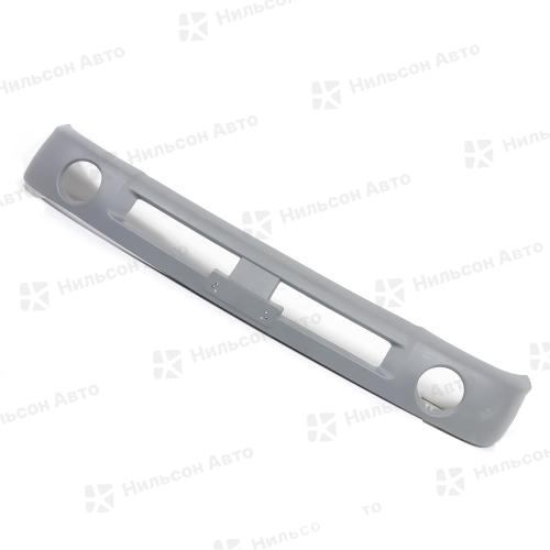Бампер передний HYUNDAI HD65, HD72, HD78, GSPARTS (пластиковый, с отверстиями под туманки, ш200*в25)(серый, под покраску)