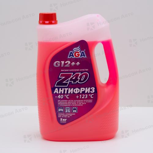Антифриз AGA, (красный), 5 кг. -40С