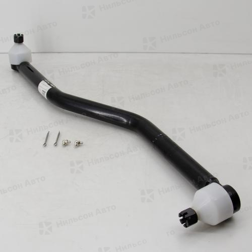 Тяга продольная NISSAN DIESEL MK210, MK250, l-75, перед направо, задний вверх по ходу, ZEVS (длина 740, диаметр пальца 20)