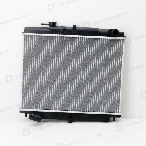 Радиатор двигателя NISSAN ATLAS TD23-27, пластиковый с заливной, в390*ш518 (без бачков), SAT