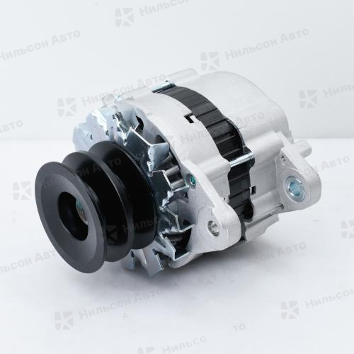 Генератор 24V MMC FUSO 6D16-17, без вакуумника, 2 клиновой, фишка буквой П на 2 контакта, 50 Amp, KRAUF