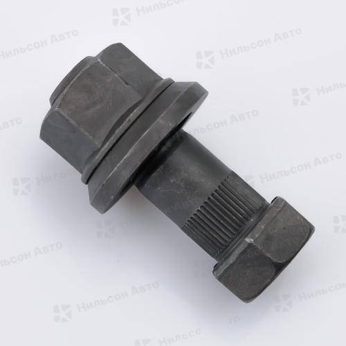 Шпилька задняя в сборе MMC CANTER гайка на 27, BW56R, правая, ZEVS