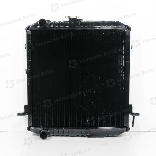 Радиатор двигателя ISUZU ELF 4HG1, 4BE1, 4BE2, 4HF1, 4JG2, медный с заливной, в480*ш466 (без бачков), ZEVS