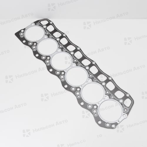 Прокладка гбц MMC FUSO 6D16, 6D17 вид 3, QUNZE (S-2.4/паронит)