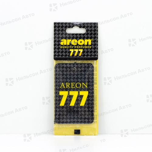 Ароматизатор подвесной "777", AREON (бумажный)