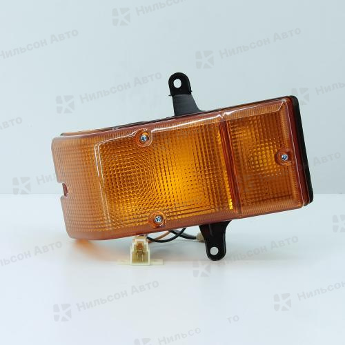 Поворот передний, TOYOTA DYNA, 1986-1993, левый, (оранжевый), ZEVS