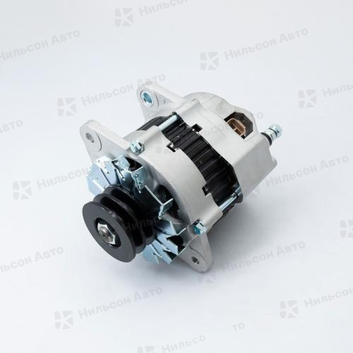 Генератор 24V HYUNDAI HD65-72/COUNTY, D4DB/D4DD, без вакуума, шкив 2 клиновой, фишка на 2 контакта, 24V, 70A, KRAUF