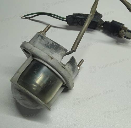 Фонарь подсветки номерного знака, (пластиковый корпус), б/у