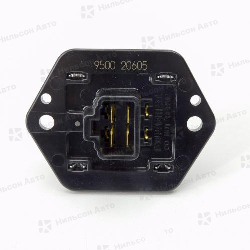 Резистор печки 12V ISUZU ELF, оригинал (4 контакта)