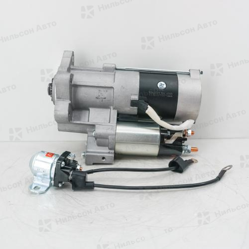 Стартер 24V MMC CANTER 4M51, 11 зубьев, открытый бендикс, с реле стартера, 3,7 kW, TESLA