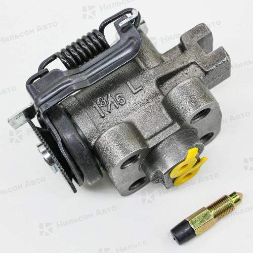 Рабочий тормозной цилиндр передний ISUZU ELF 39*43, диаметр 34, с прокачкой левый, SKV