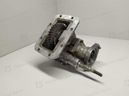 Коробка отбора мощности ISUZU FORWARD 4HK1, 6HE1, 6HH1, 6HL1, 6HK1, под насос, косой зуб, включение воздухом, вид 2, б/у