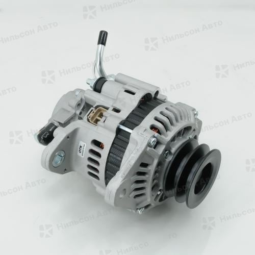 Генератор 24V MMC FUSO CANTER 4D34-T, вакуумник, двухклиновой, фишка буквой П на 2 контакта, KRAUF