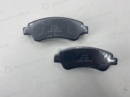 Колодки тормозные дисковые PN-0182 SUFIX