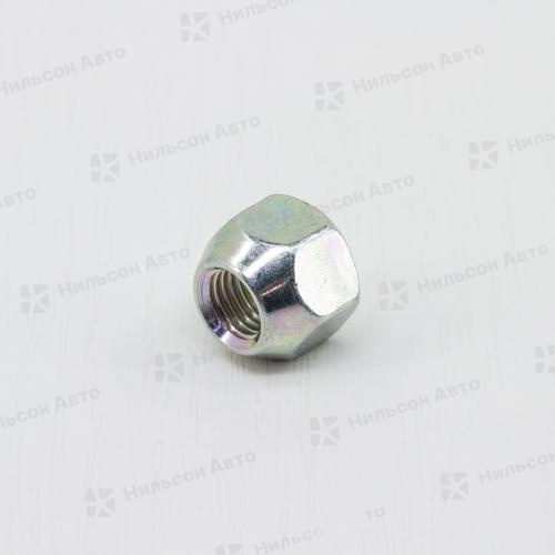 Гайка колесная под штамповку, M12*1,5, все кроме NISSAN, HYUNDAI, оригинал (ключ 21)