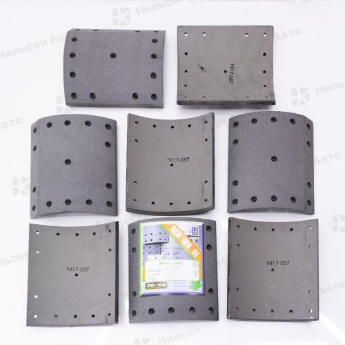 Тормозные накладки T410-2202, ZEVS размер 220*16*192