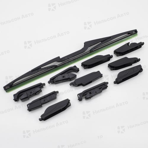 Щетка стеклоочистителя задняя, 35 см, (10 адаптеров), JUST DRIVE