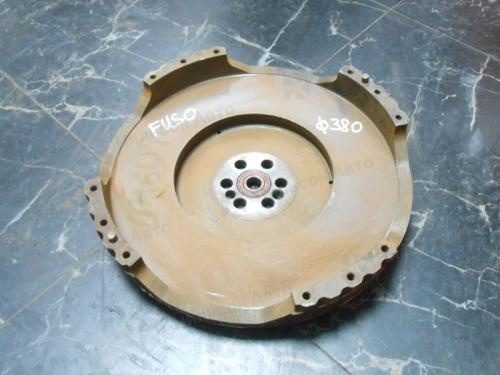 Маховик MMC FUSO 6M60, Common rail 380*250, 45 отверстий под датчик, 129 зубьев, б/у