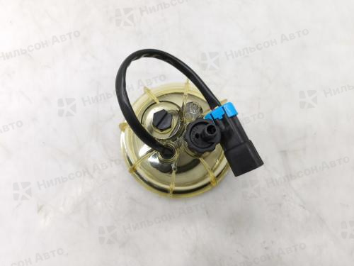 Крышка топливного фильтра HINO 500, колба с подогревом, DIESEL (под внешнюю резьбу)